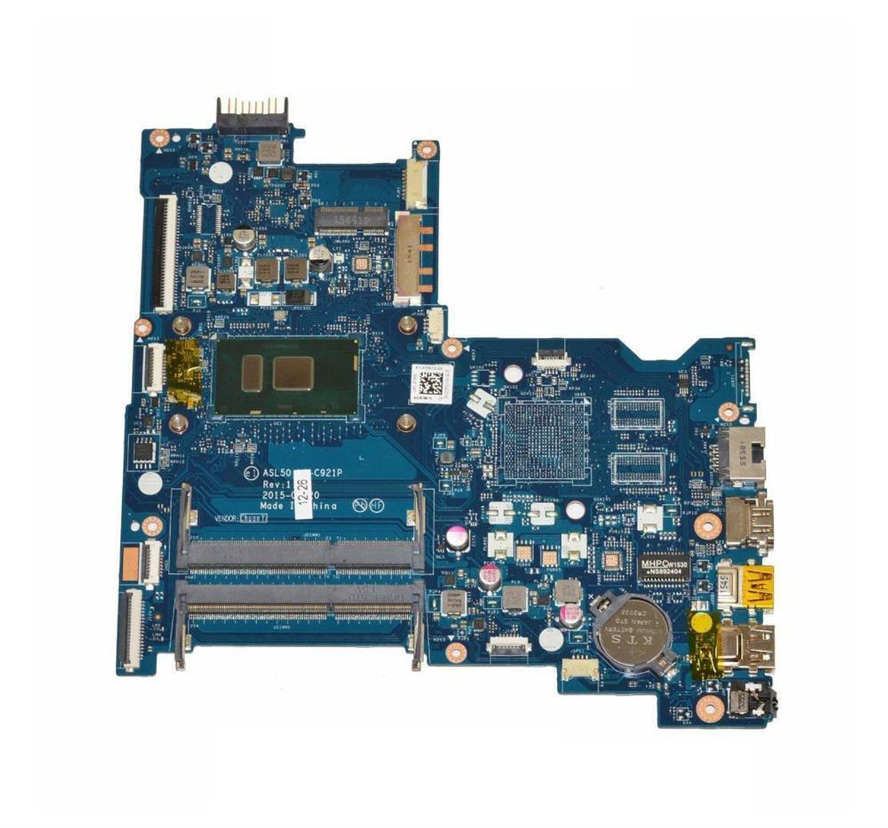 828185-001 HP System Board (Motherboard) With 2.50GHz Intel Core i7-6500u Processor for 15-ac (Refurbished)
