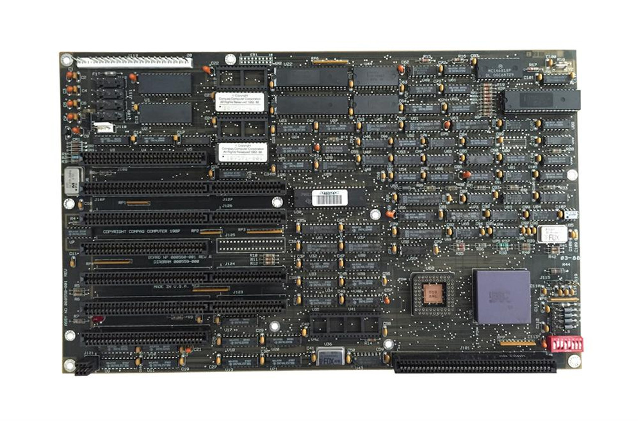 113922-001 Compaq System Board (Motherboard) for Deskpro 386Sx (Refurbished)
