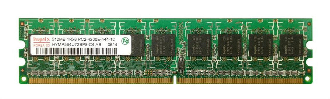 Hynix 512MB PC2-4200 DDR2-533MHz ECC Unbuffered CL4 240-Pin DIMM Single Rank Memory Module