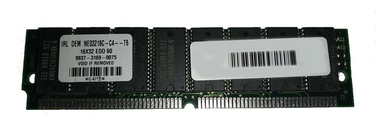 Dane-Elec 64MB EDO non-Parity 60ns 5v 72-Pin SIMM Memory Module