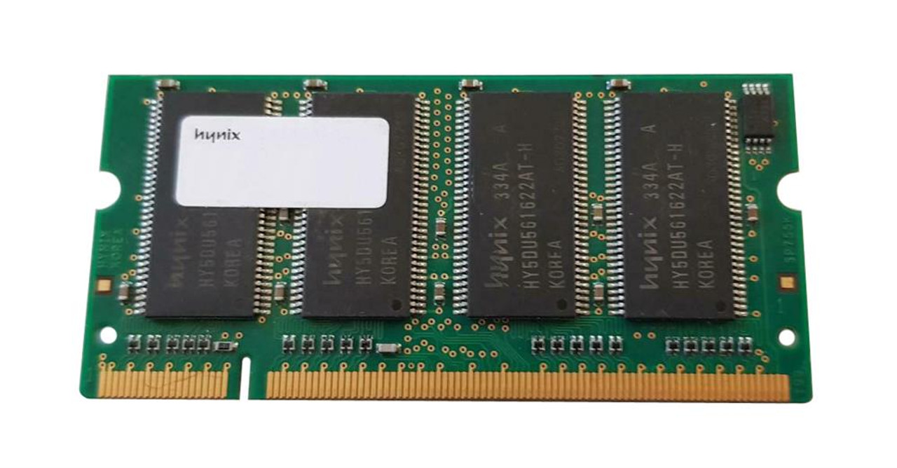 Hynix 256MB 25330 DDR-266MHz non-ECC Unbuffered CL2.5 200-Pin SoDimm Memory Module