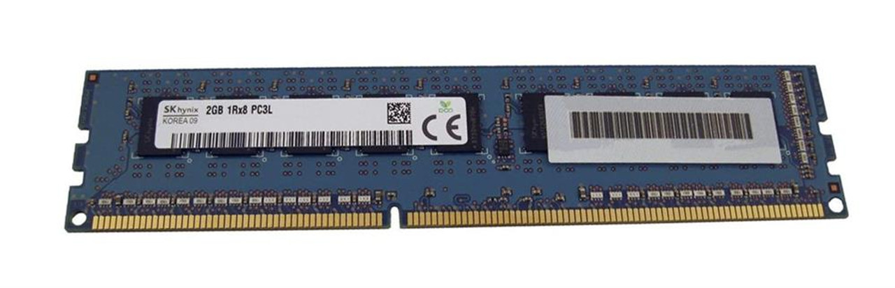 Hynix 2GB PC3-12800 DDR3-1600MHz ECC Unbuffered CL11 240-Pin DIMM Single Rank Memory Module
