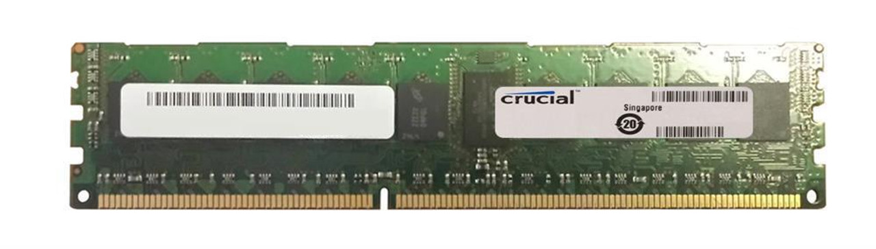 Crucial 8GB PC3-10600 DDR3-1333MHz Registered ECC CL9 240-Pin DIMM 1.35V Low Voltage Single Rank Memory Module