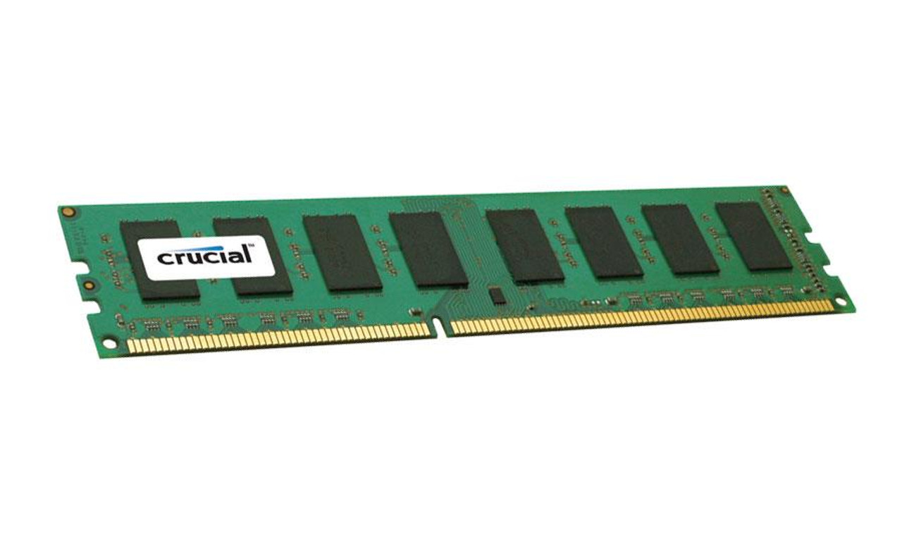 Crucial 8GB PC3-12800 DDR3-1600MHz non-ECC Unbuffered CL11 240-Pin DIMM Dual Rank Memory Module