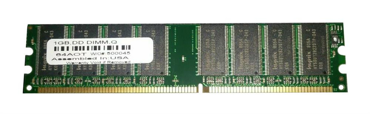 Hynix 1GB PC2100 DDR-266MHz non-ECC Unbuffered CL2.5 184-Pin DIMM 2.5V Memory Module