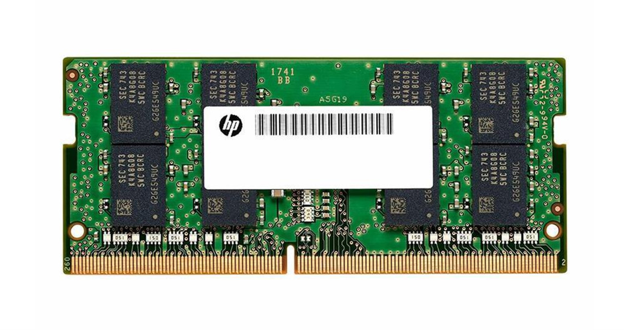 HP 4GB PC4-25600 DDR4-3200MHz non-ECC Unbuffered CL22 260-Pin SoDIMM 1.2V Single Rank Memory Module