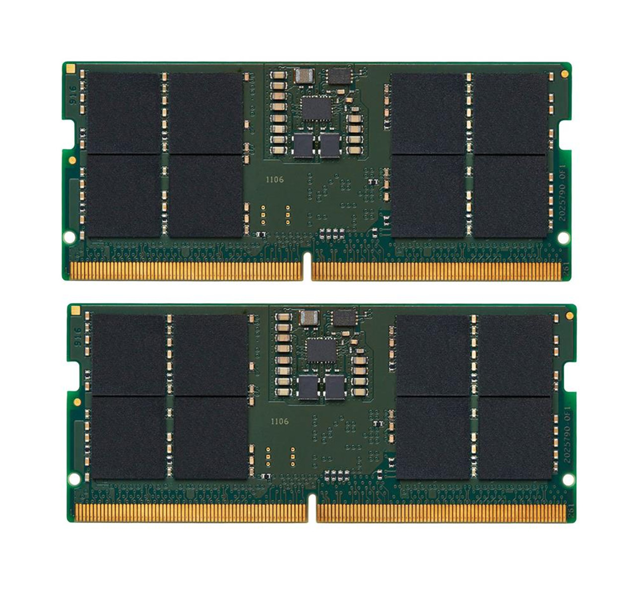 Kingston 64GB Kit (2 X 32GB) PC5-38400 DDR5-4800MHz non-ECC Unbuffered CL40 262-Pin SoDIMM 1.1V Dual Rank Memory