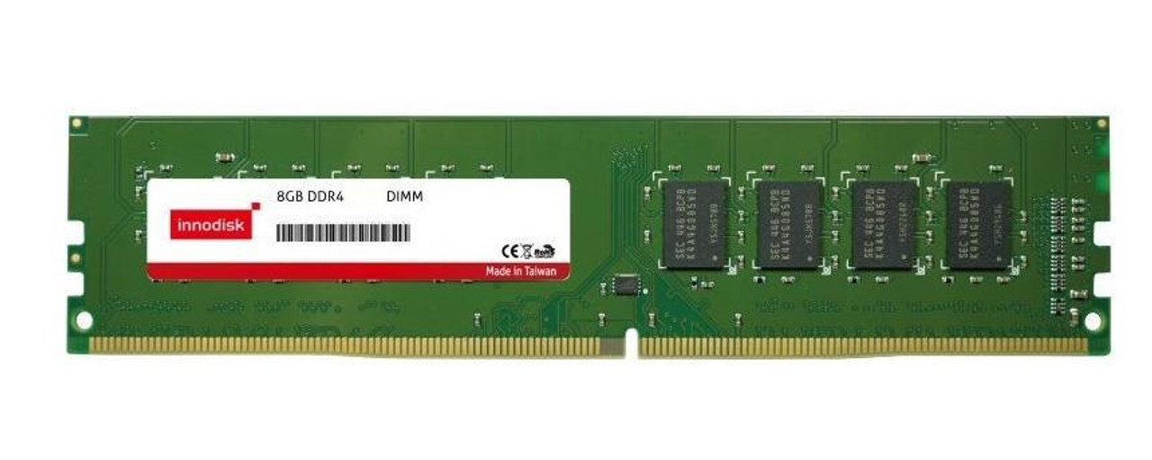 Innodisk 4GB PC4-17000 DDR4-2133MHz ECC Unbuffered CL15 288-Pin DIMM 1.2V Single Rank Memory Module