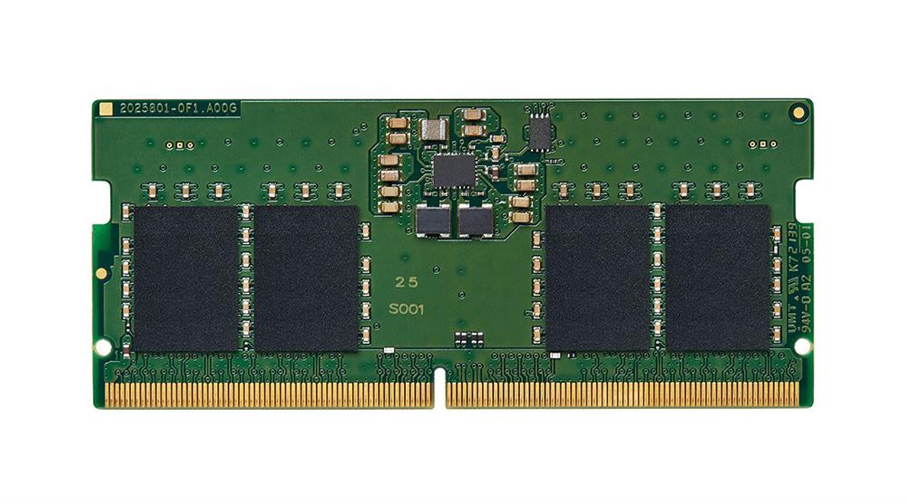 Kingston 8GB PC5-38400 DDR5-4800MHz non-ECC Unbuffered CL40 262-Pin SoDIMM 1.1V Single Rank Memory