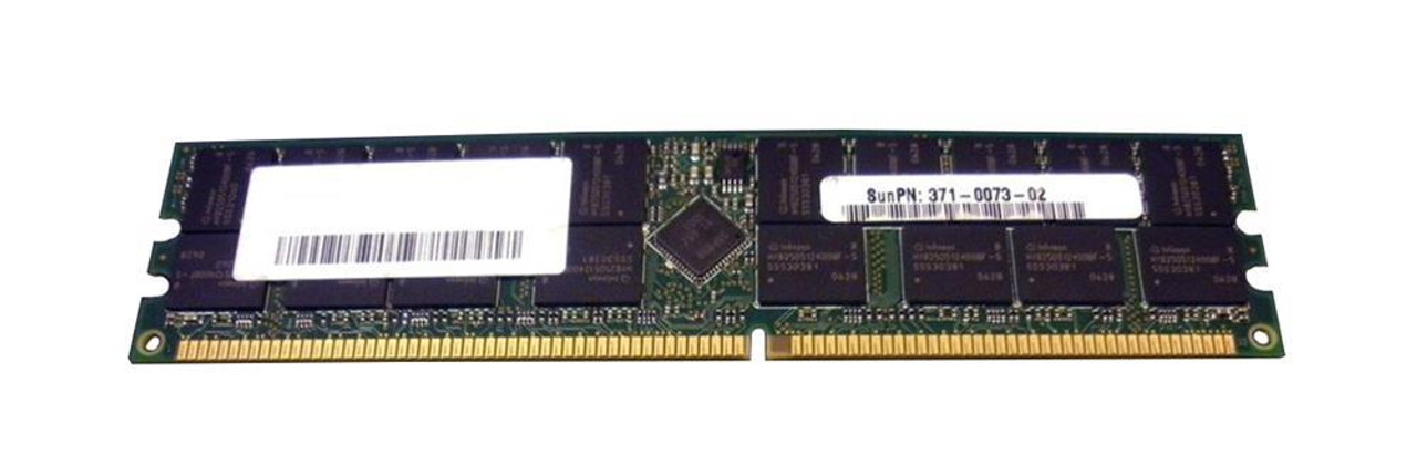 Sun 2GB PC3200 DDR-400MHz Registered ECC CL3 184-Pin DIMM 2.5V Memory Module