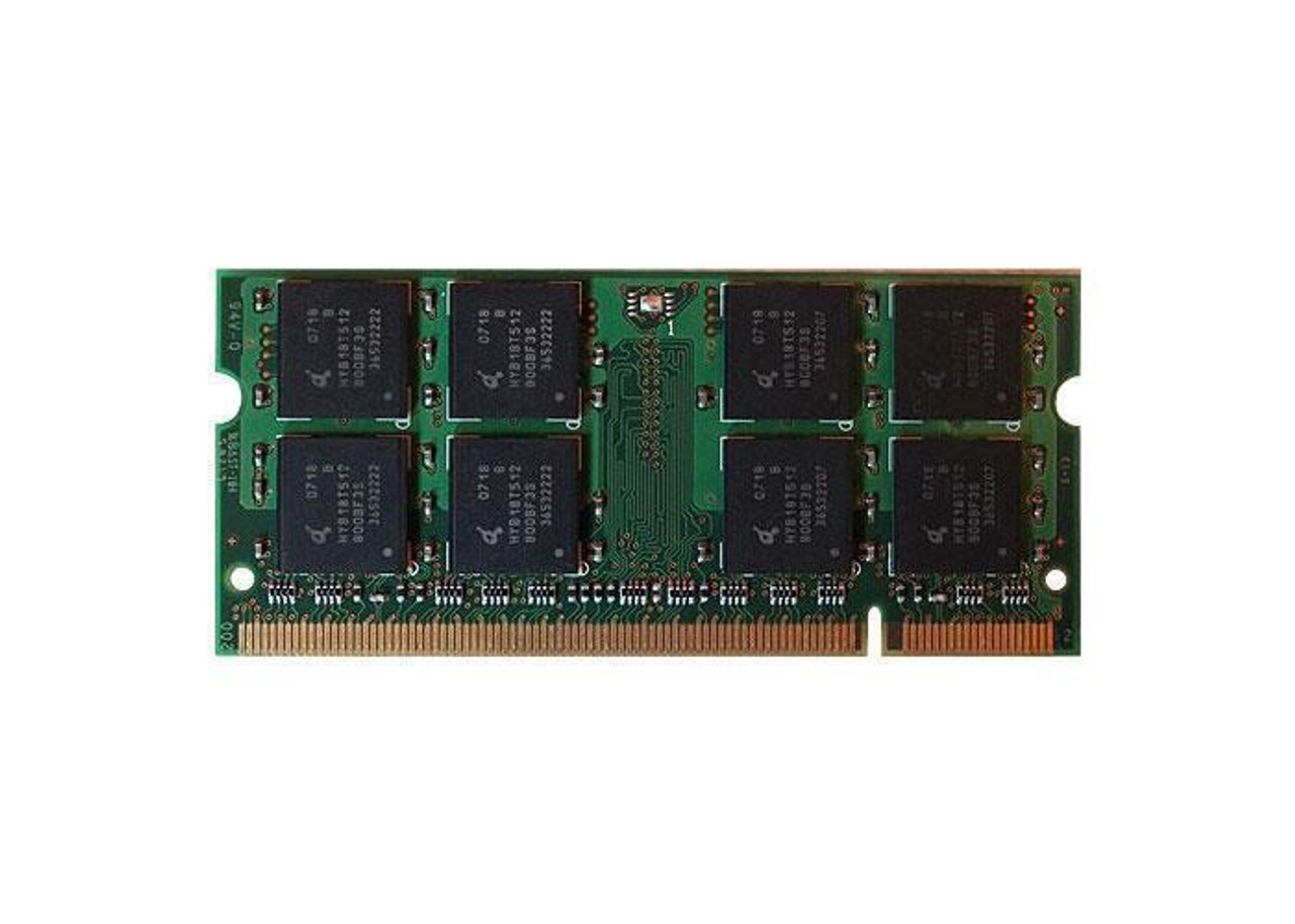 Dell 2GB PC2-5300 DDR2-667MHz non-ECC Unbuffered CL5 200-Pin SoDimm Dual Rank Memory Module