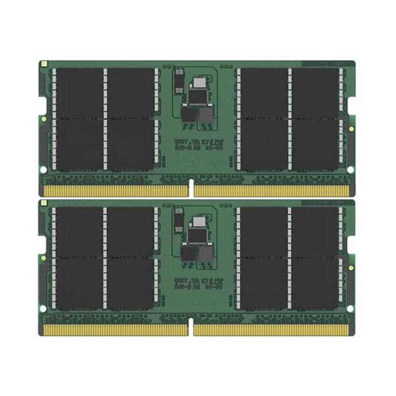 Kingston 64GB Kit (2 X 32GB) PC5-38400 DDR5-4800MHz non-ECC Unbuffered CL40 262-Pin SoDIMM 1.1V Dual Rank Memory Module