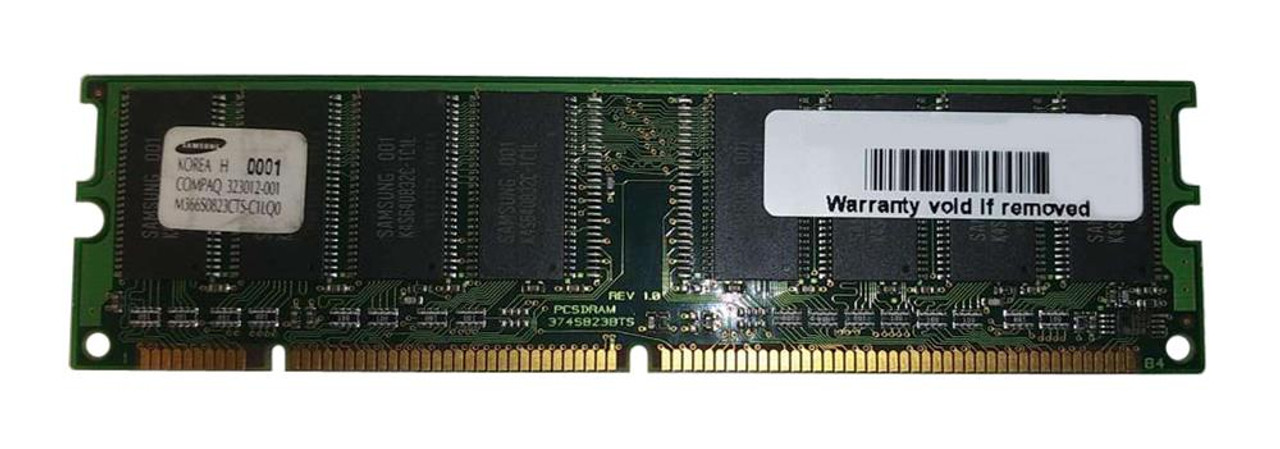 Samsung 64MB PC100 100MHz non-ECC Unbuffered CL2 3.3V 168-Pin DIMM Memory Module
