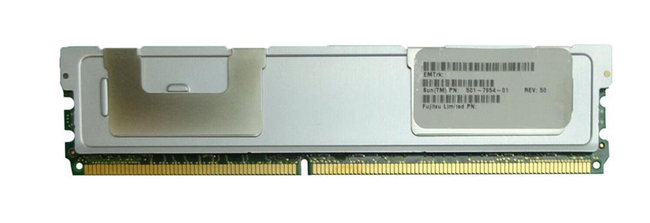 Sun 4GB PC2-5300 DDR2-667MHz ECC Fully Buffered CL5 240-Pin DIMM Dual Rank Memory for Sun SPARC Enterprise T5120/T5220/T5440 Series Server