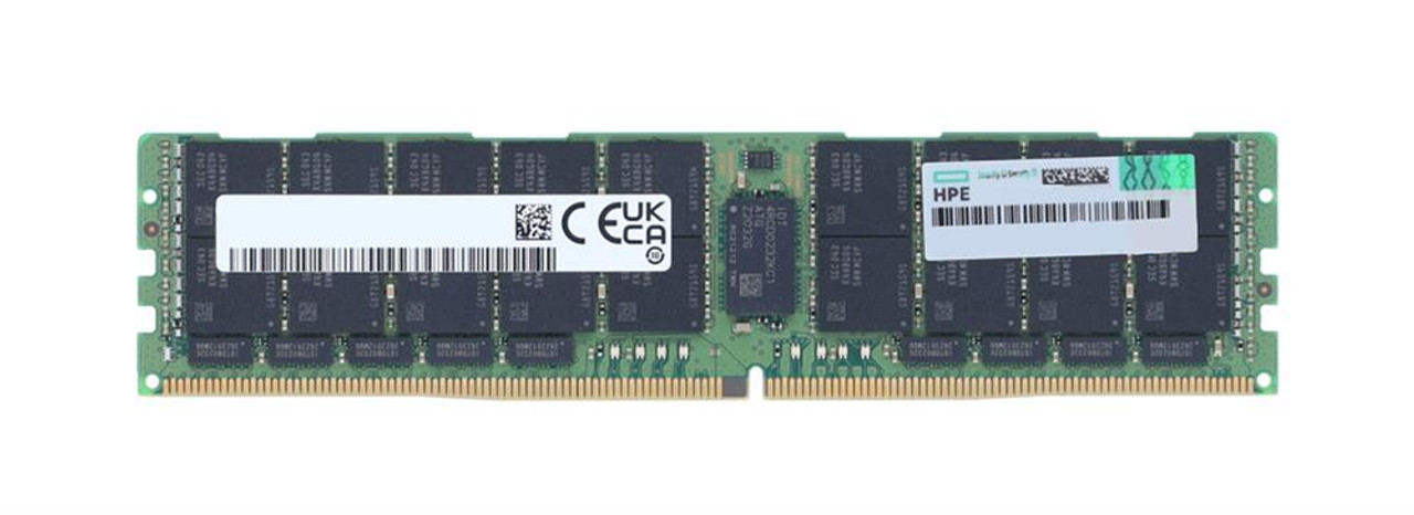 HPE 128GB PC4-25600 DDR4-3200MHz ECC Registered CL22 288-Pin LRDIMM 1.2V Quad Rank Memory Module