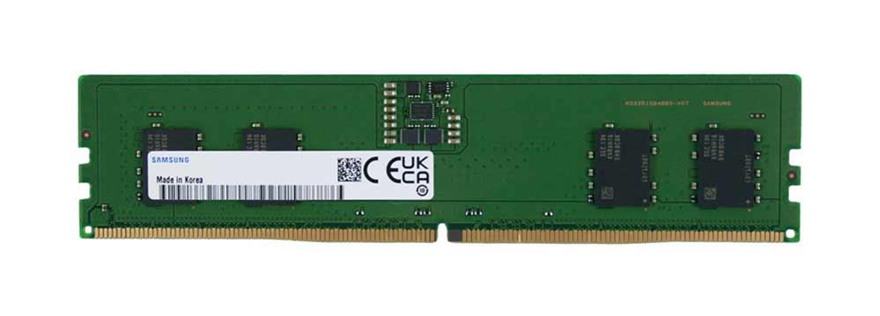 Samsung 8GB PC5-38400 DDR5-4800MHz Non-ECC Unbuffered CL40 288-Pin DIMM 1.1V  Single Rank Memory Module