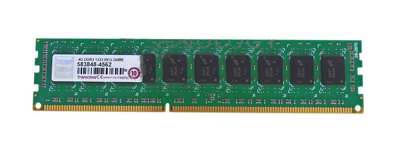 Transcend Information Inc Transcend 4GB DDR3 1333 REG DIMM CL9 Memory Module