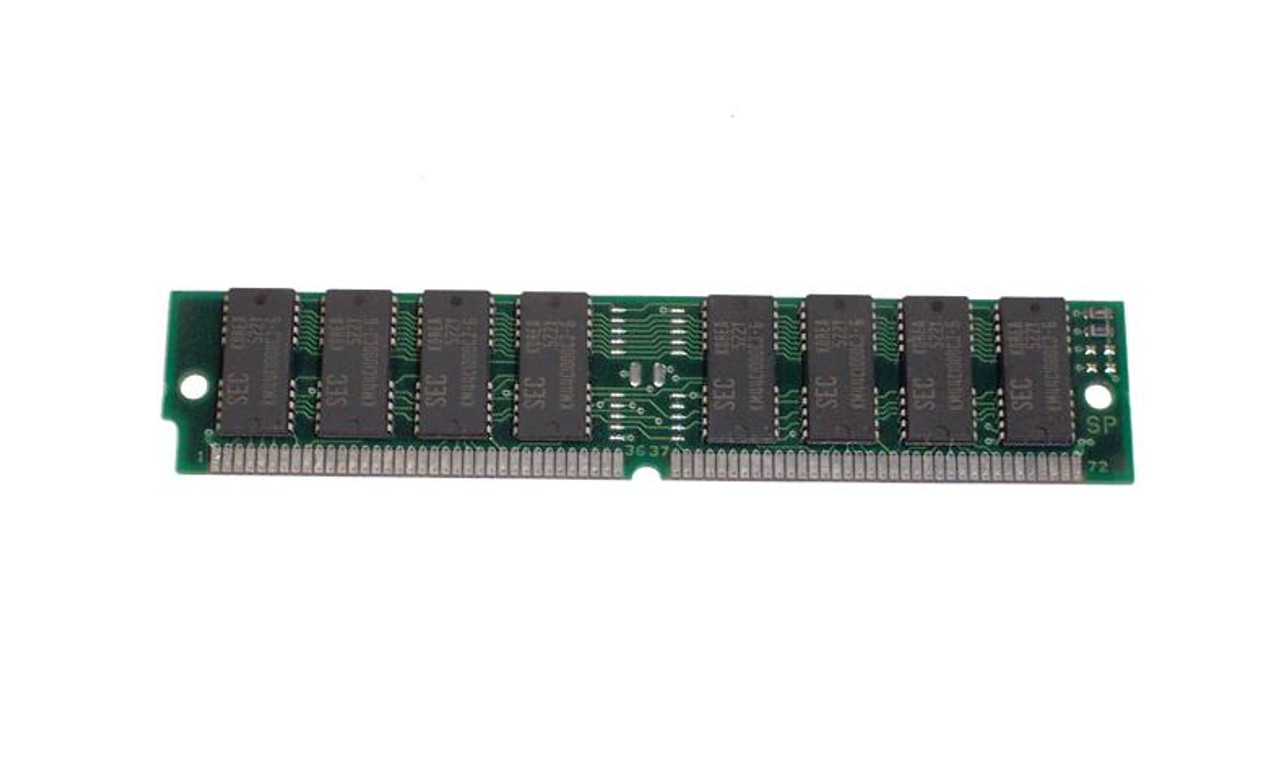 Samsung 4MB FastPage non-Parity 70ns 5v 72-Pin SIMM Memory Module