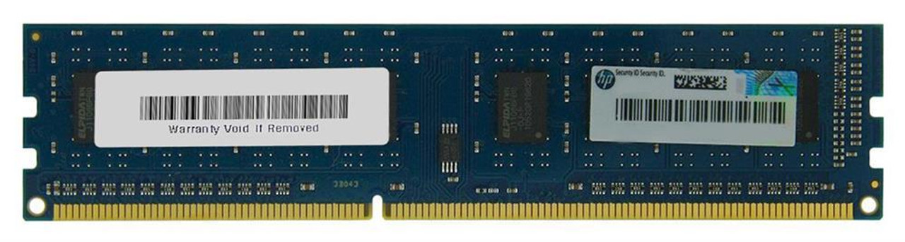 HP 1GB PC3-10600 DDR3-1333MHz non-ECC Unbuffered CL9 240-Pin DIMM Single Rank Memory Module