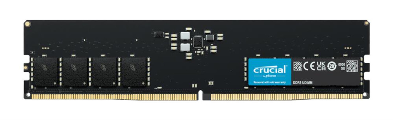 Crucial 32GB PC5-41600 DDR5-5200MHz non-ECC Unbuffered CL42 288-Pin DIMM 1.1V Dual Rank Memory Module