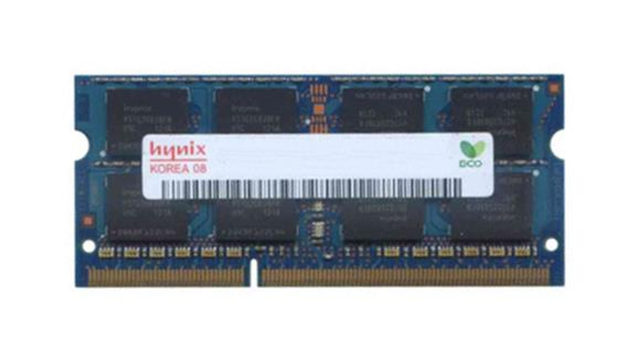 Hynix 4GB PC3-10600 DDR3-1333MHz non-ECC Unbuffered CL9 204-Pin SoDimm Dual Rank Memory Module 