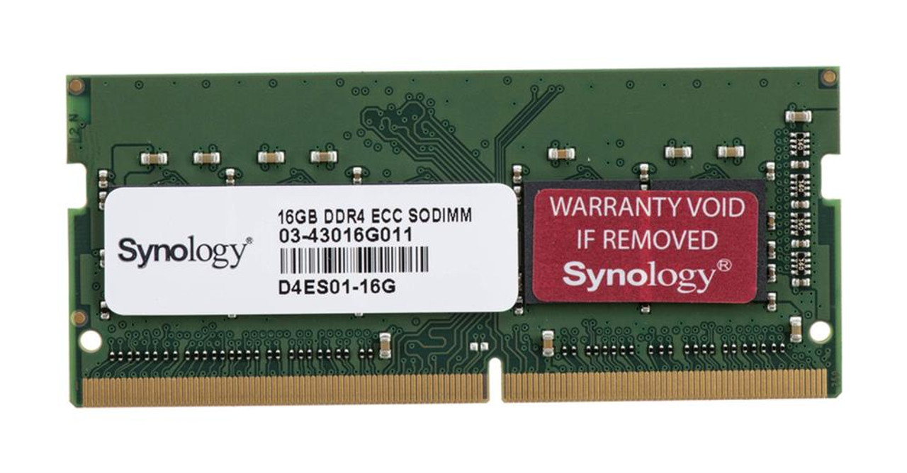 Synology Inc RAM DDR4 ECC UNBUFFERED SODIMM 16GB
