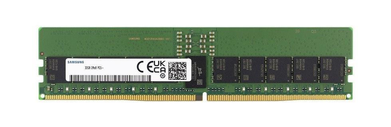 Samsung 32GB PC5-38400 DDR5-4800MHz ECC Registered CL40 288-Pin DIMM 1.1V Dual Rank Memory Module