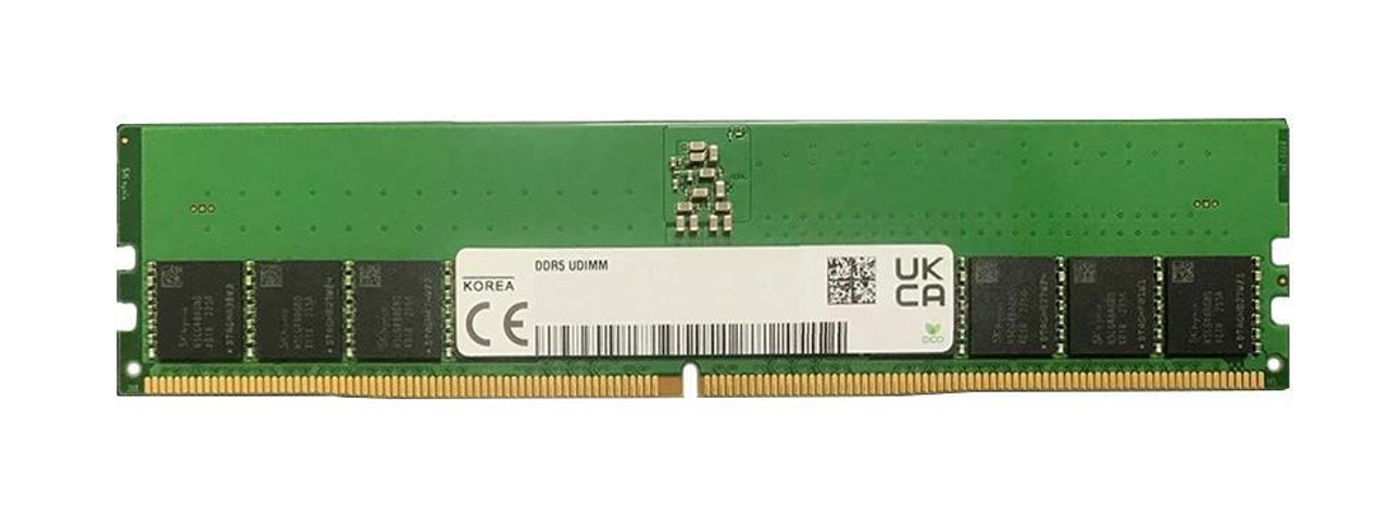 Hynix 32GB PC5-38400 DDR5-4800MHz Non-ECC Unbuffered CL40 288-Pin DIMM 1.1V Dual Rank Memory Module