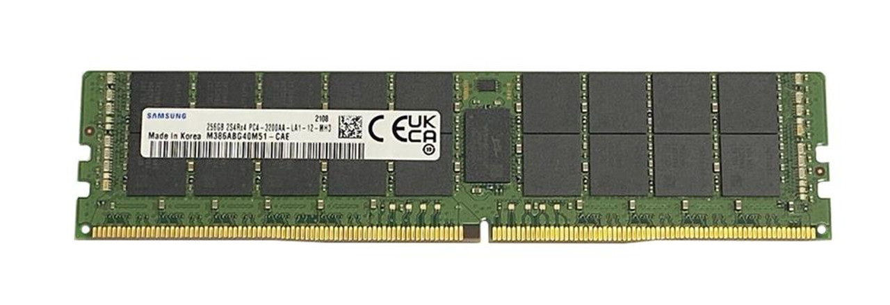 Samsung 256GB PC4-25600 DDR4-3200MHz Registered ECC 288-Pin Load Reduced DIMM 1.2V Quad Rank Memory Module