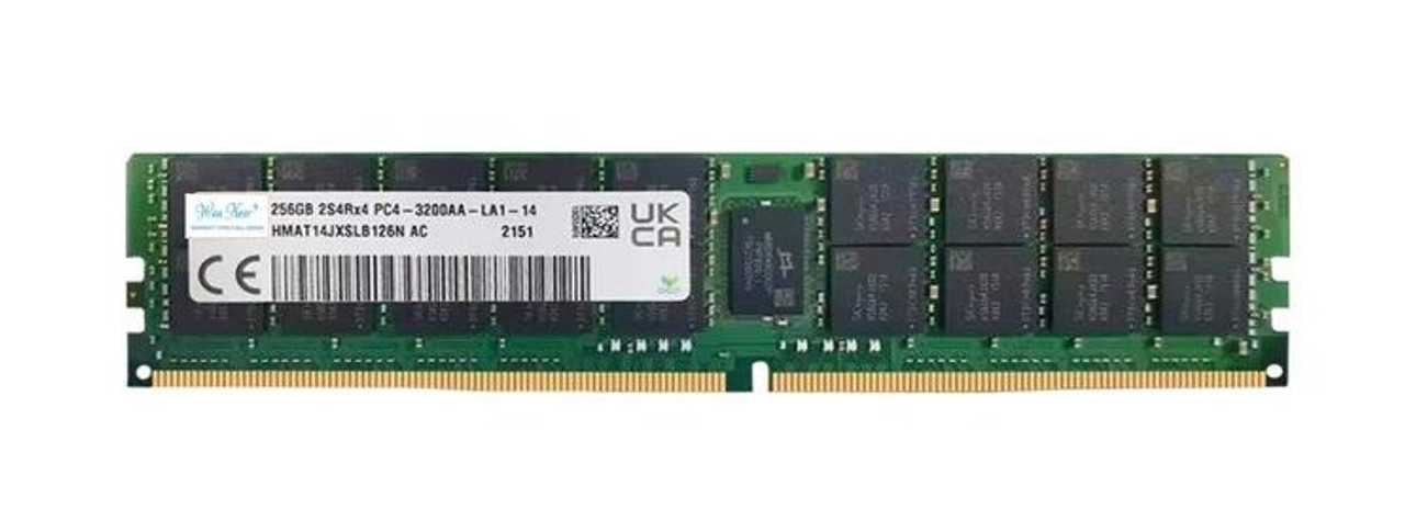 Hynix 256GB PC4-25600 DDR4-3200MHz ECC Registered CL22 288-Pin 1.2V LRDIMM Octal Rank Memory Module