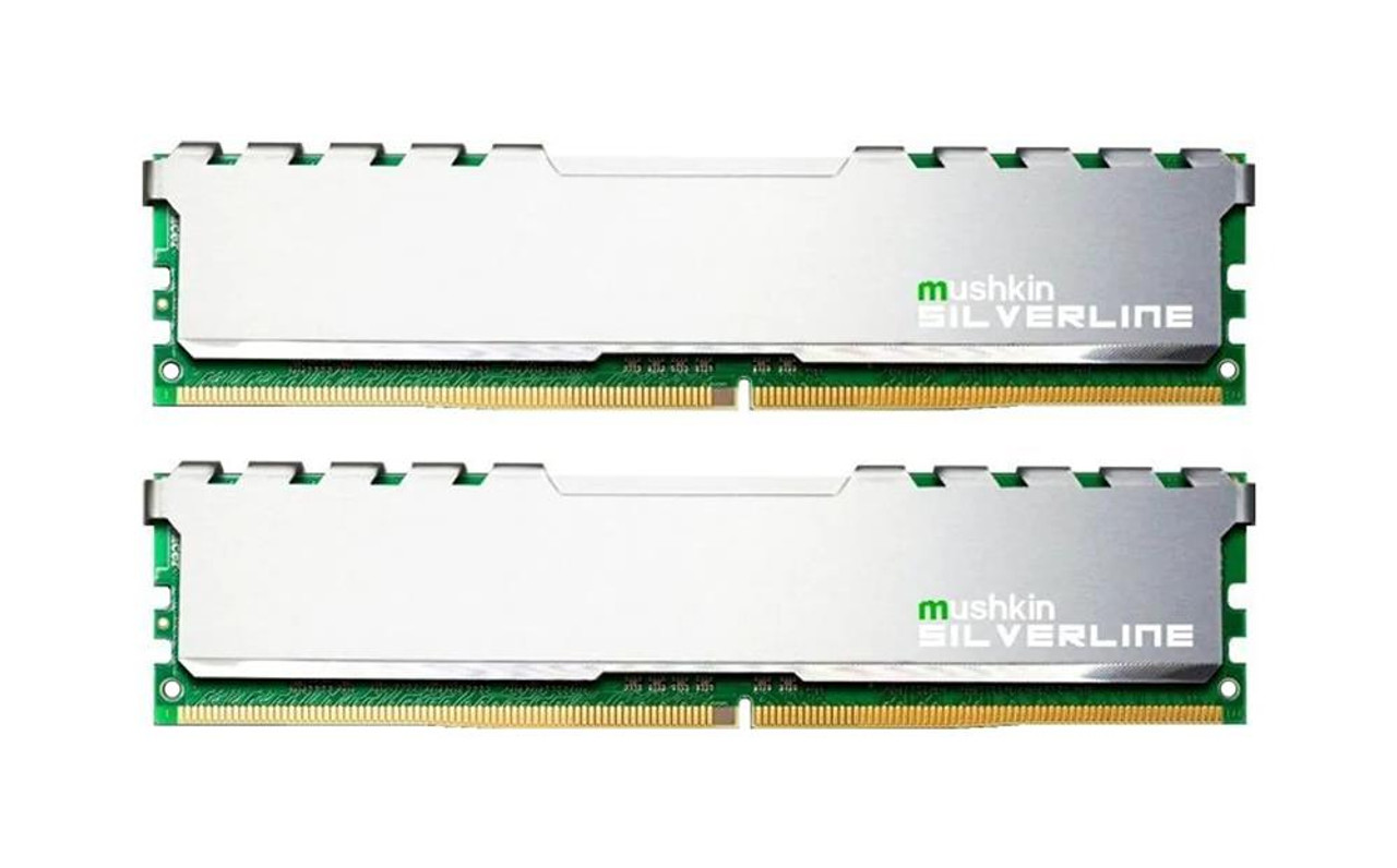 Mushkin 8GB Kit (2 X 4GB) PC4-21300 DDR4-2666MHz Non-ECC Unbuffered CL19-19-19-43 288-Pin DIMM 1.2V Dual Rank Memory Module
