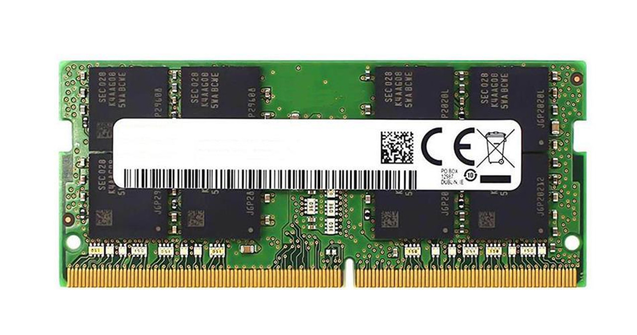 HP 32GB DDR4 SDRAM Memory Module - 32 GB (1 x 32GB) - DDR4-3200/PC4-25600 DDR4 SDRAM - 3200 MHz - 260-pin - SoDIMM - 1 Year 