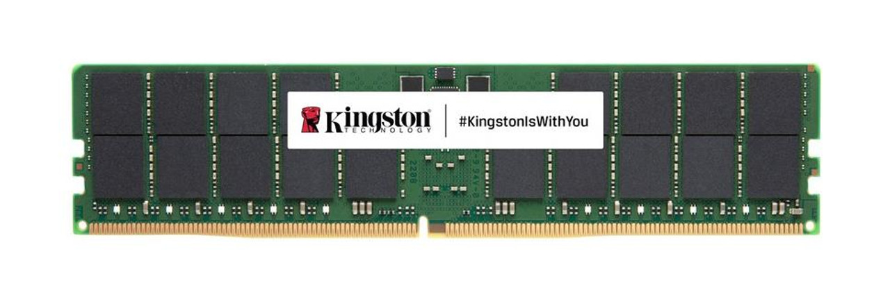 Kingston 32GB PC5-41600 DDR5-5200MHz ECC Unbuffered CL42 288-Pin DIMM 1.1V Dual Rank Memory Module