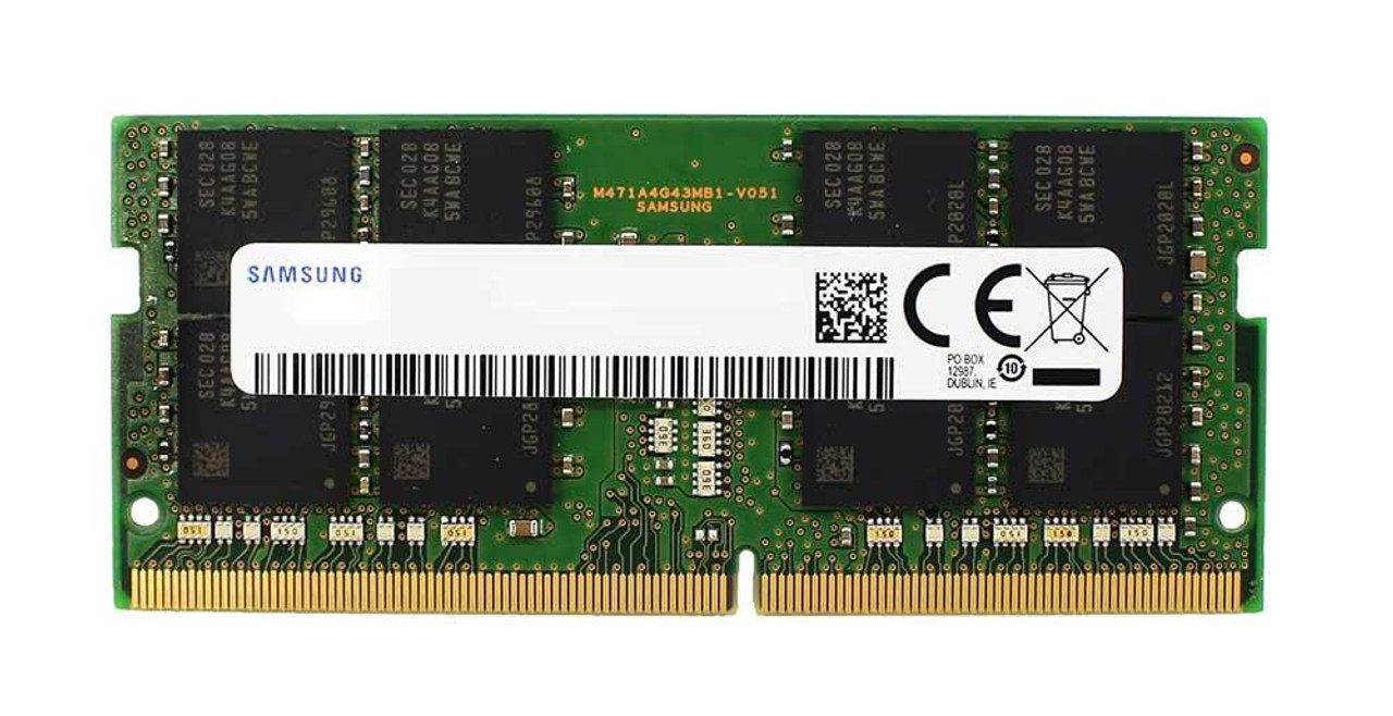 Samsung 32GB PC4-25600 DDR4-3200MHz ECC Unbuffered CL22 288-Pin DIMM 1.2V Dual Rank Memory Module