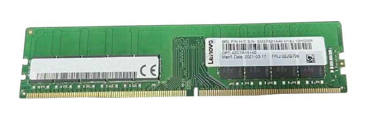 Lenovo 32GB PC4-21300 DDR4-2666MHz ECC Unbuffered CL19 288-Pin DIMM 1.2V Dual Rank Memory Module
