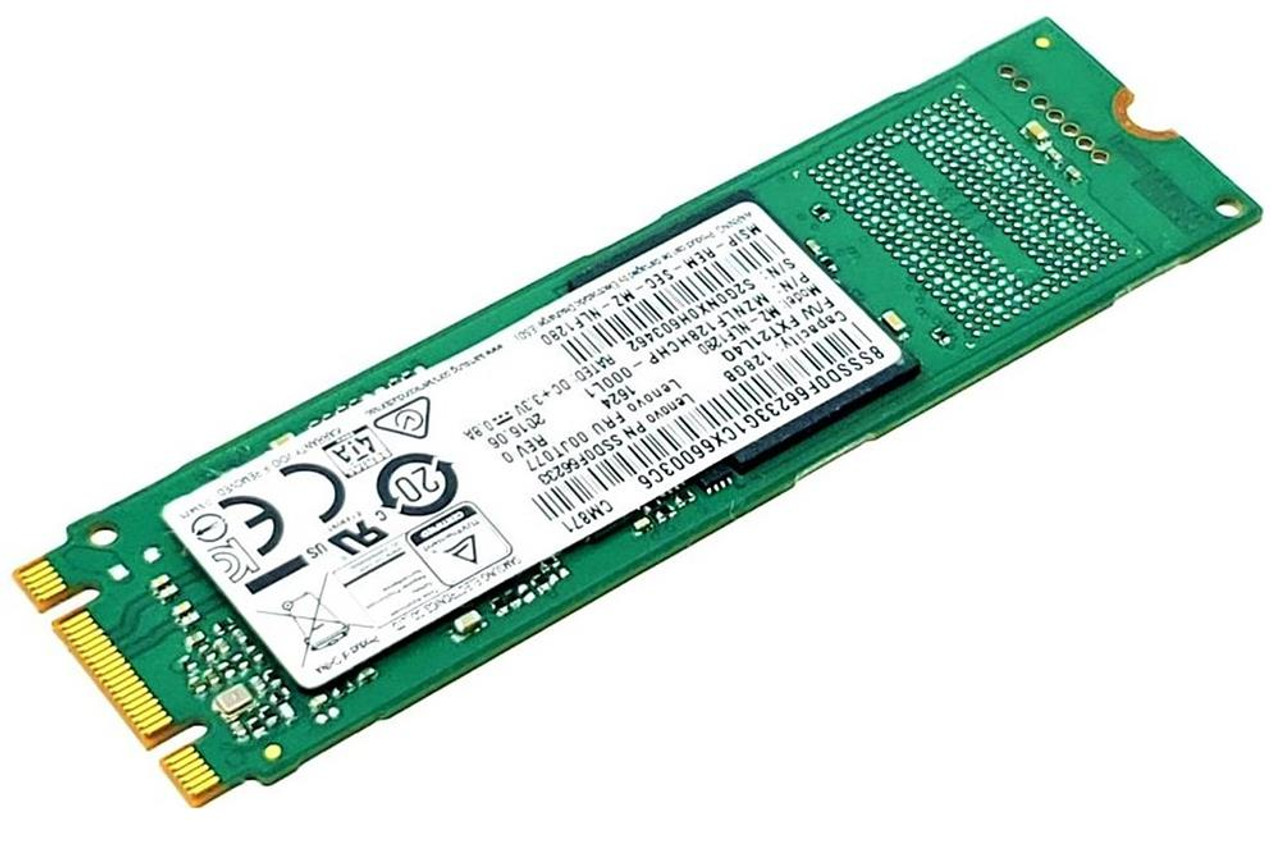 Samsung PM871 Series 128GB TLC SATA 6Gbps Mainstream Endurance (AES-256)  M.2 2280 Internal Solid State Drive (SSD)