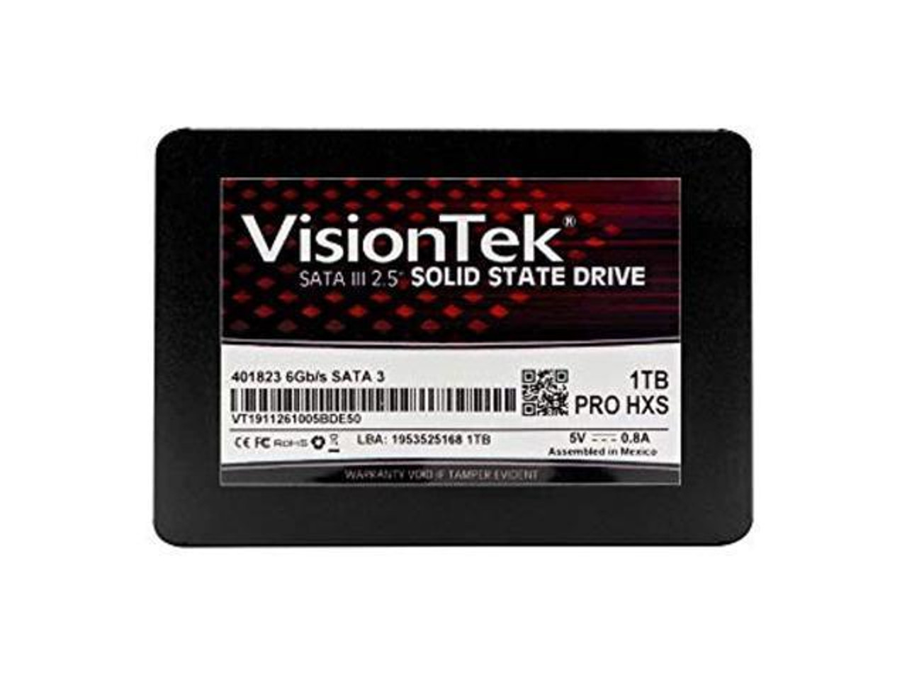 VisionTek PRO HXS 1TB TLC SATA 6Gbps 2.5-inch Internal Solid State Drive (SSD)