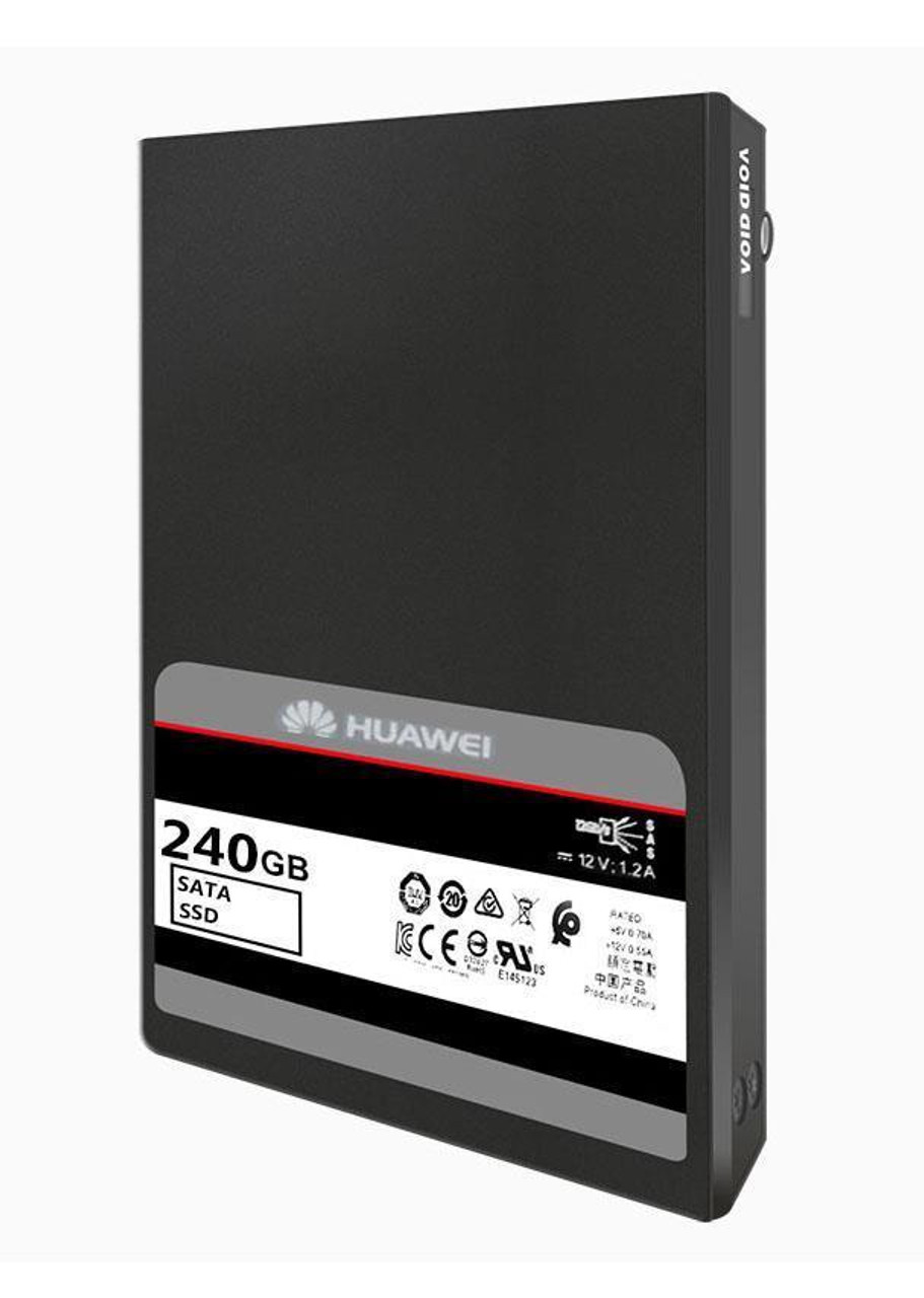 Huawei 240GB SATA 6Gbps Read Intensive 2.5-inch Internal Solid State Drive (SSD) with 3.5-inch Carrier