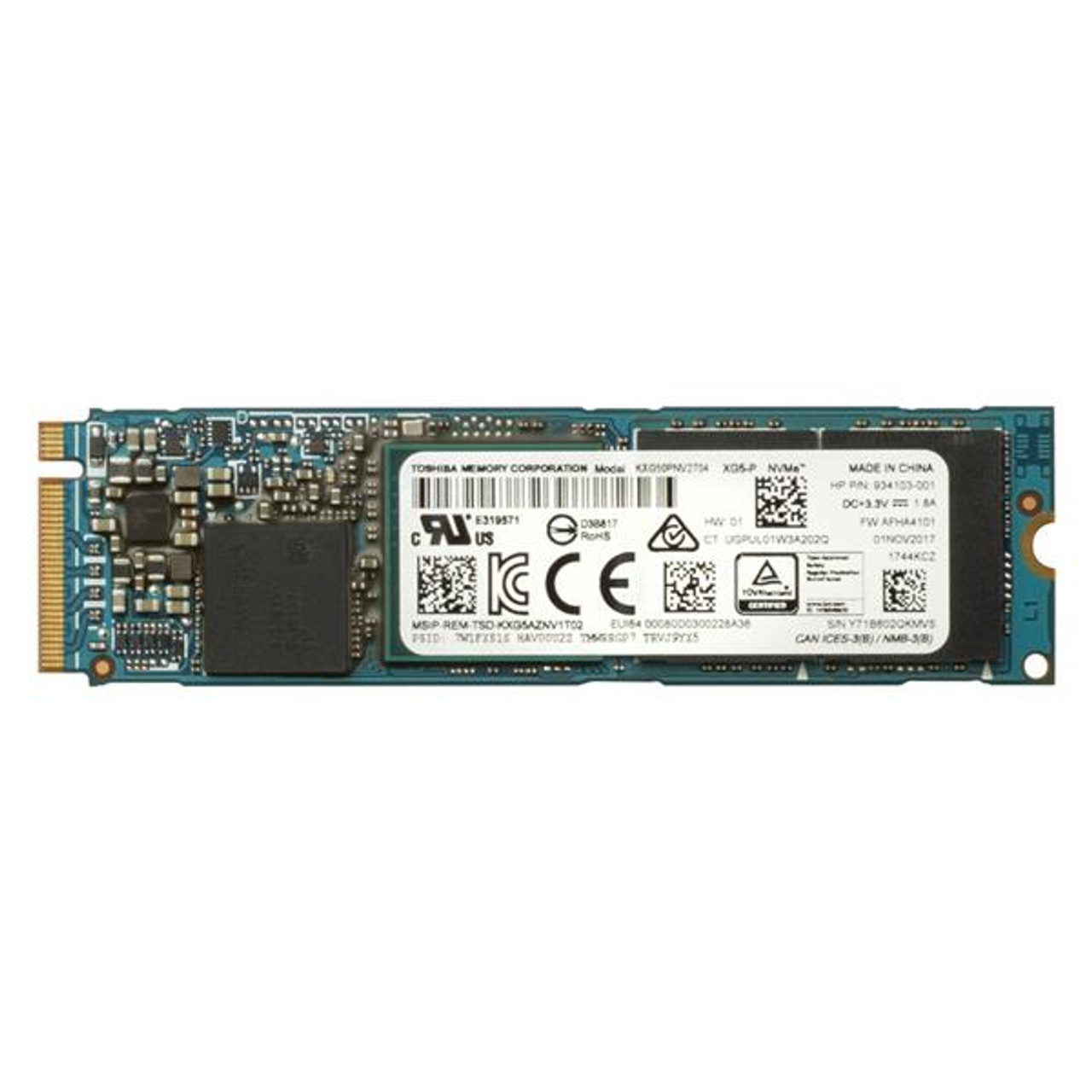 HP Z Turbo Z2G4 512GB TLC Solid State Drive (SSD)