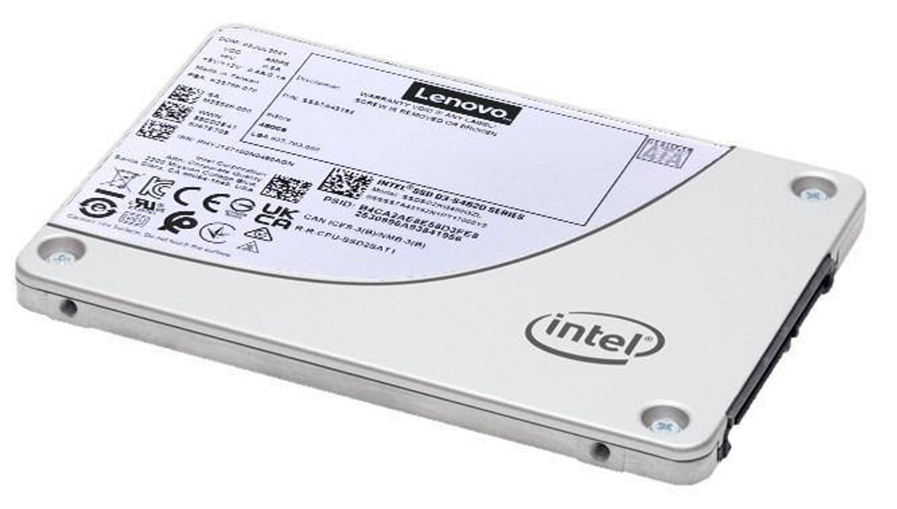 Lenovo S4620 960 GB Solid State Drive - 2.5 Internal - SATA (SATA/600) - Mixed Use - Server Storage System Device Supported - 4 DWPD - 7270.40