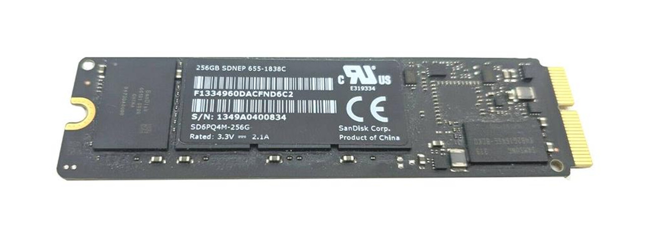 Apple Hdd 256GB MSATA SSD Sandisk Corp