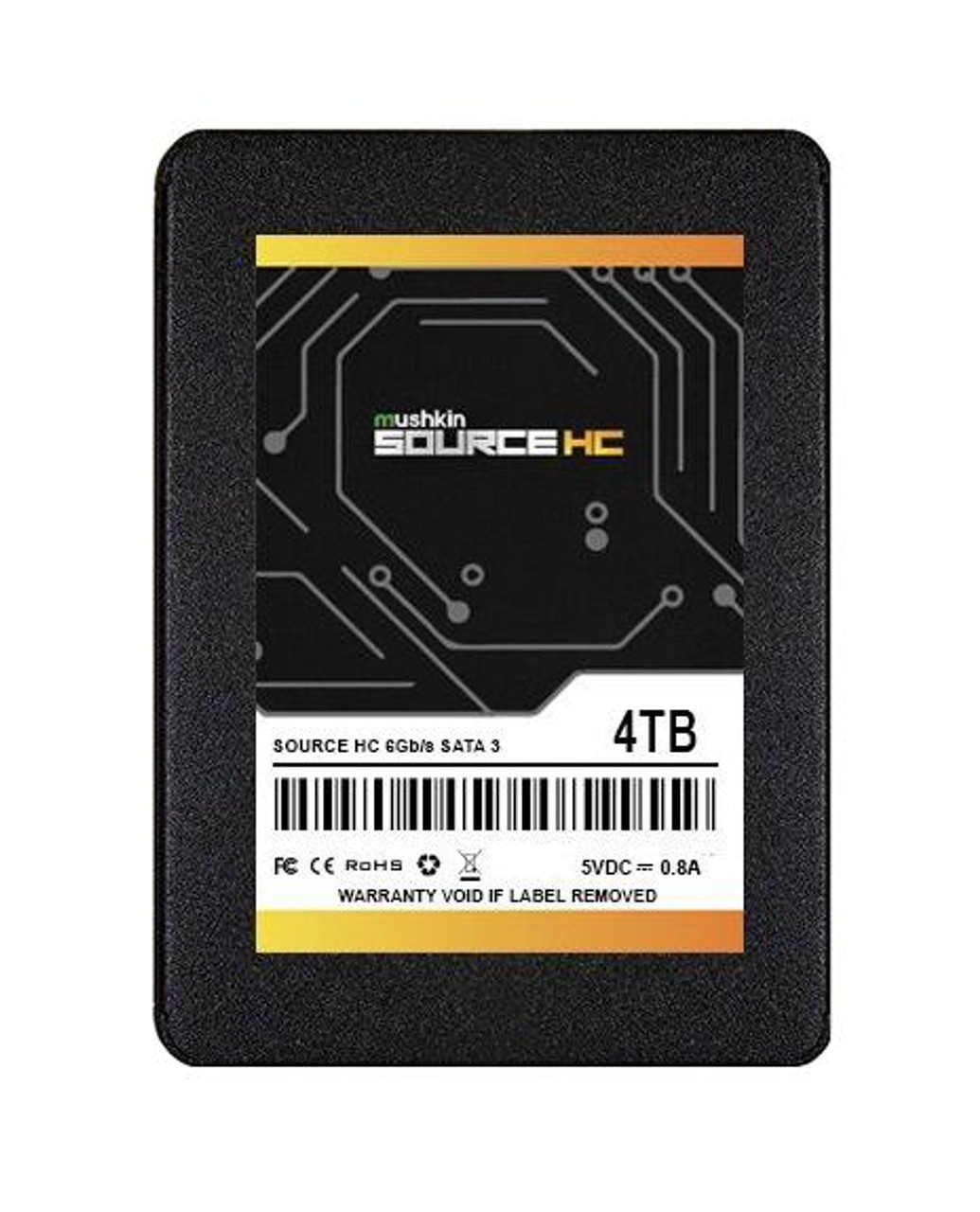 Mushkin Source HC 4TB TLC SATA 6Gbps 2.5-inch Internal Solid State Drive (SSD)