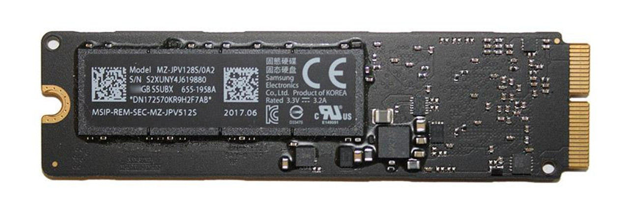Apple 512GB MLC PCI Express 3.0 x4 SSUBX Internal Solid State Drive (SSD) for MacBook (Selected Models)