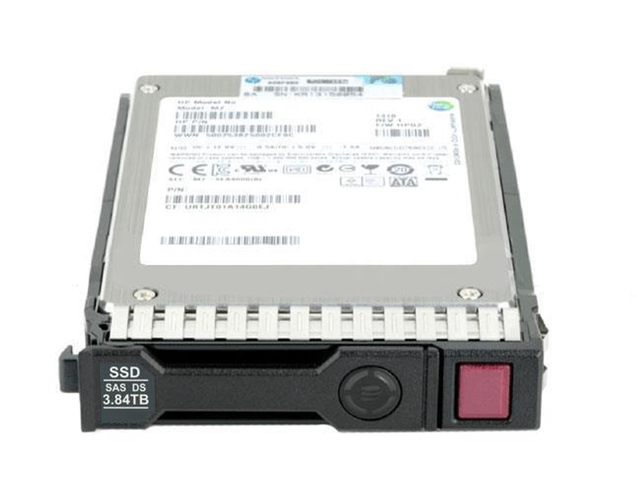 HPE 3.84 TB Solid State Drive - 2.5 Internal - SAS (12Gb/s SAS) - Read Intensive - Server Storage System Device Supported - 1 