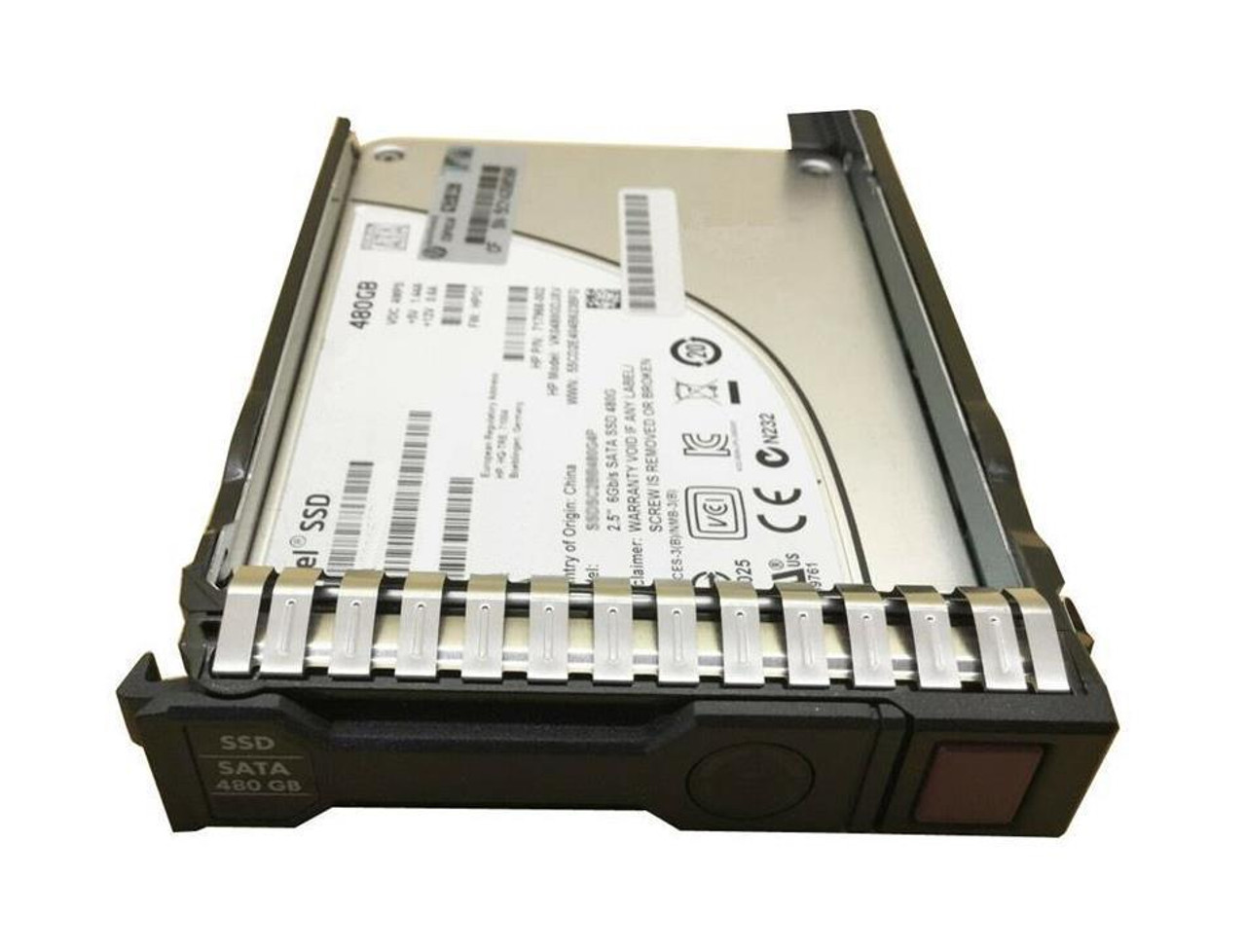 HPE 480 GB Solid State Drive - 2.5 Internal - SATA (SATA/600) - 1 