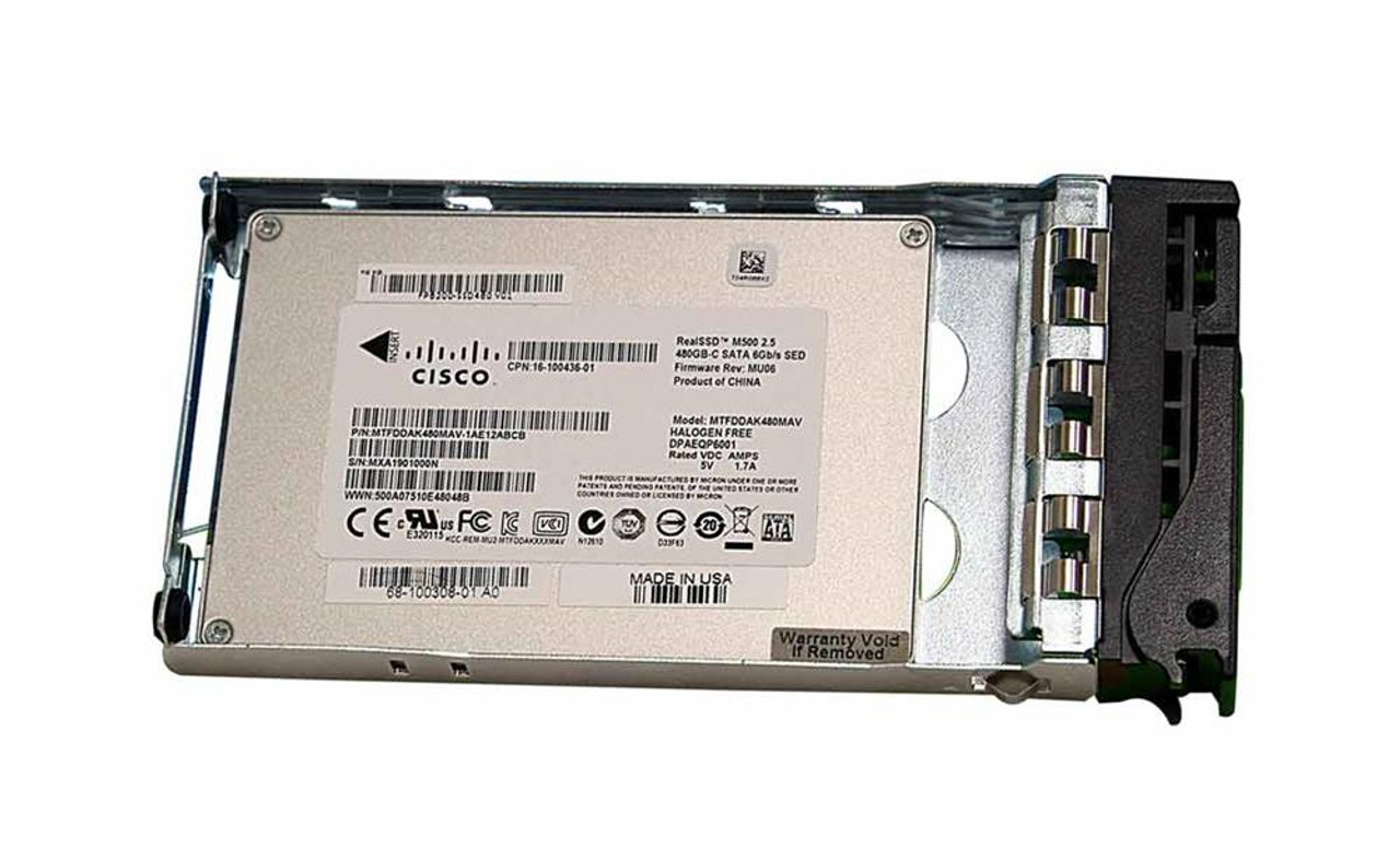 Cisco 480GB SSD SATA2.5 6G