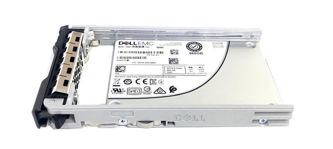 Dell 960GB SATA 6Gbps Hot Swap (512e) 2.5-inch Internal Solid State Drive (SSD)