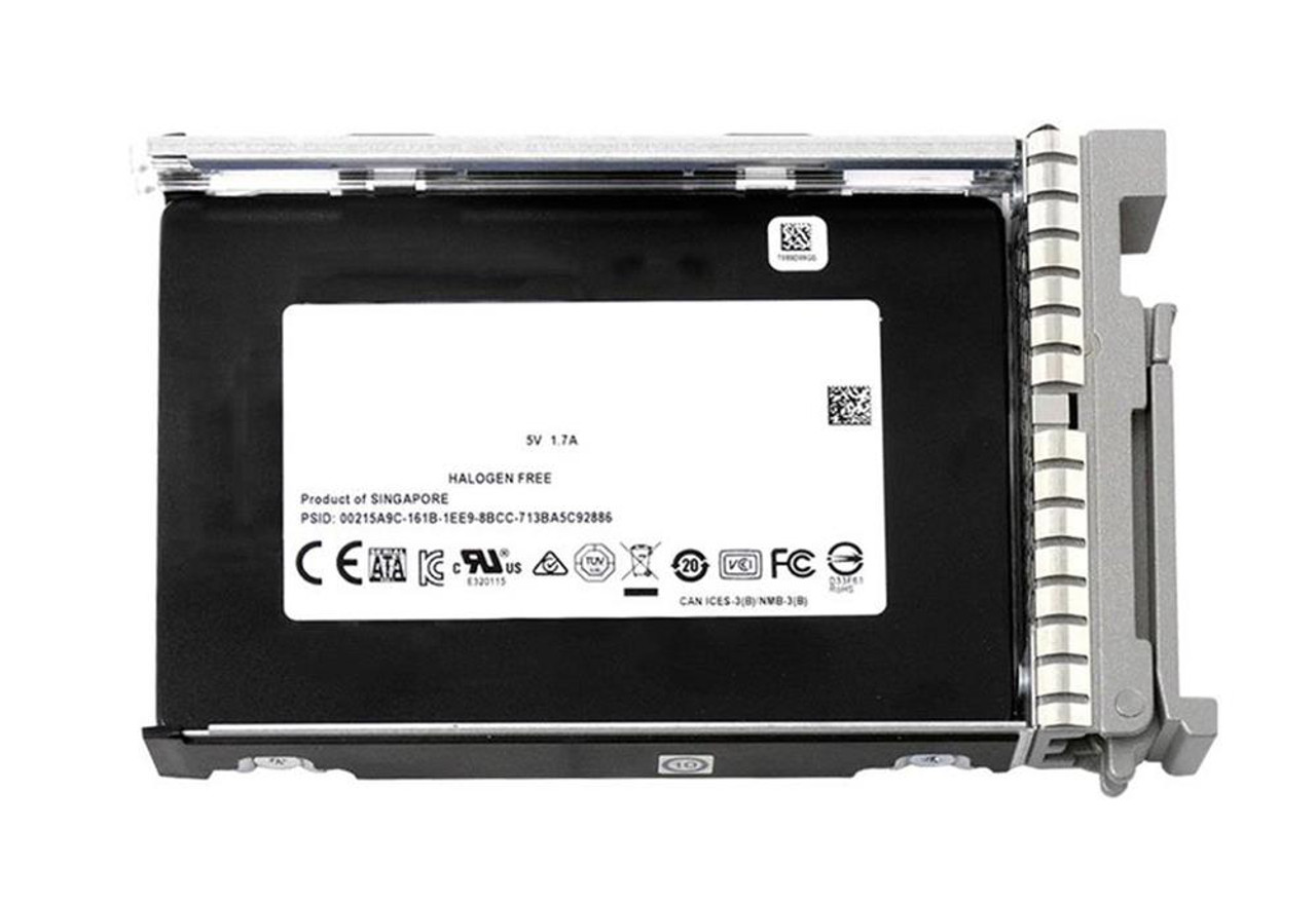 Cisco 480GB SAS 12Gbps Enterprise Value (SED) 2.5-inch Internal Solid State Drive (SSD)