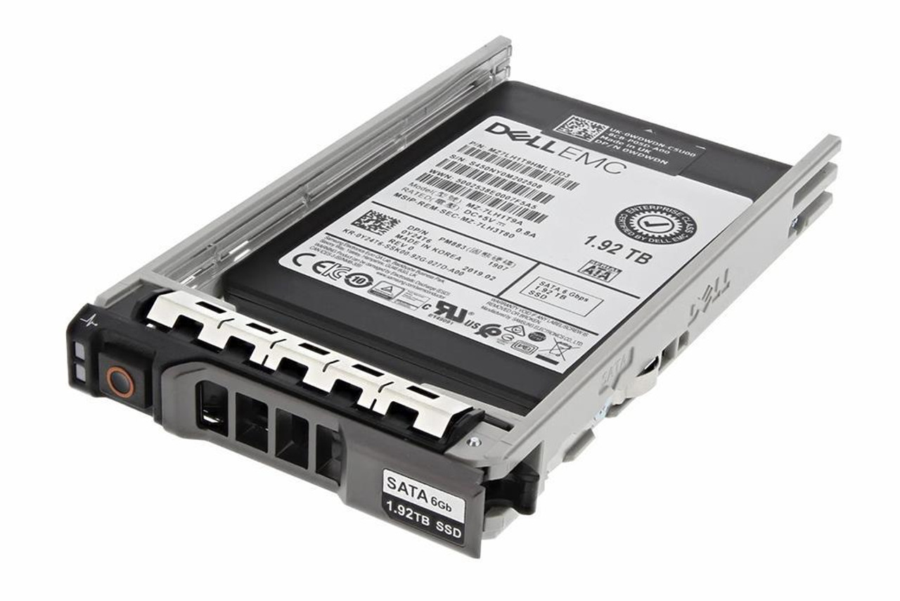 Dell 1.92TB SATA 6Gbps Read Intensive Mixed Use 2.5-inch Internal Solid State Drive (SSD)
