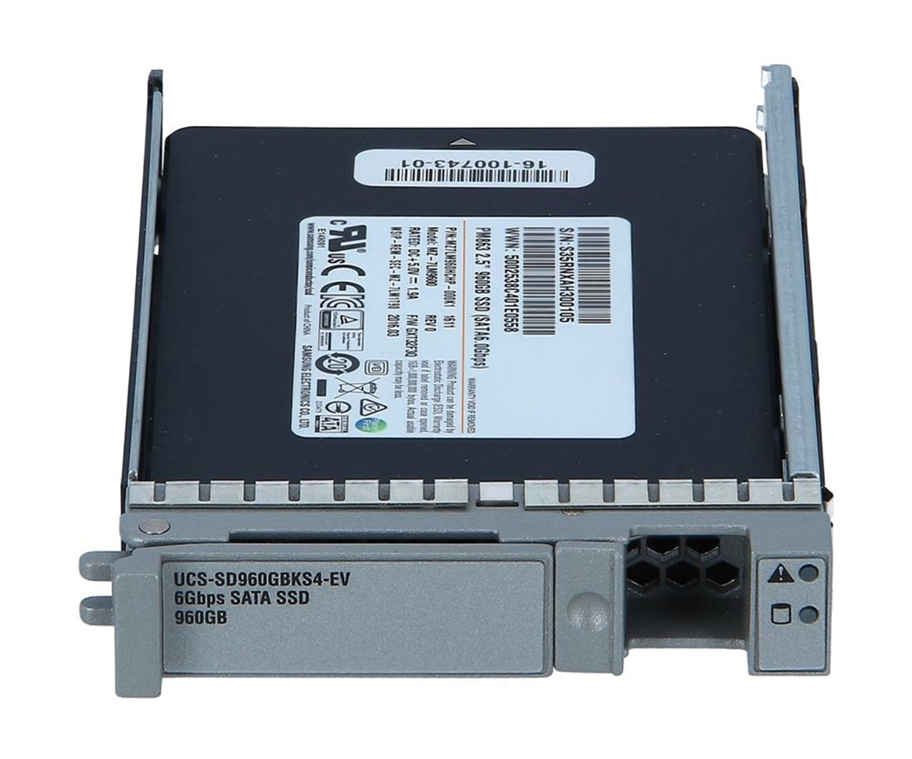 Cisco 960GB SAS 12Gbps Enterprise Value 2.5-inch Internal Solid State Drive (SSD)
